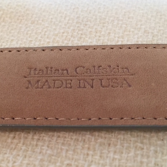 Carlisle Lizard Embossed Leather Belt - Picture 5 of 6